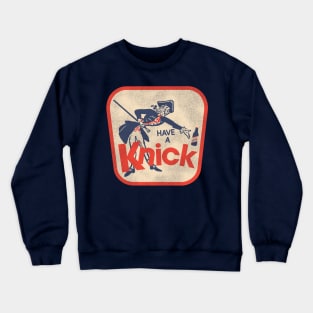 Vintage Defunct KNICKERBOCKER Beer Crewneck Sweatshirt